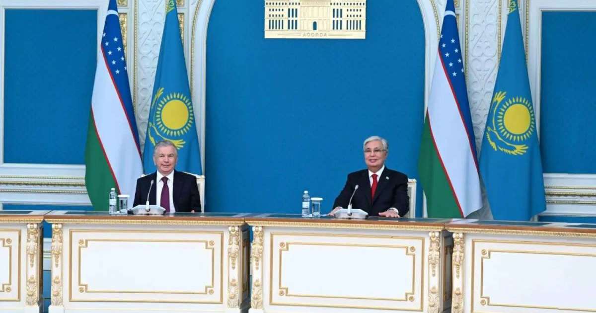 Тоқаев пен Мирзиёев бірқатар нысанның ашылу салтанатына қатысты