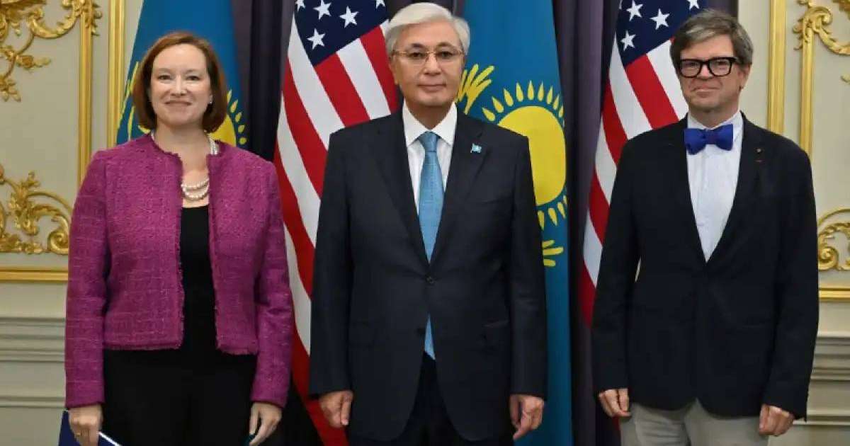 Мемлекет басшысы Meta компаниясының вице-президентін қабылдады