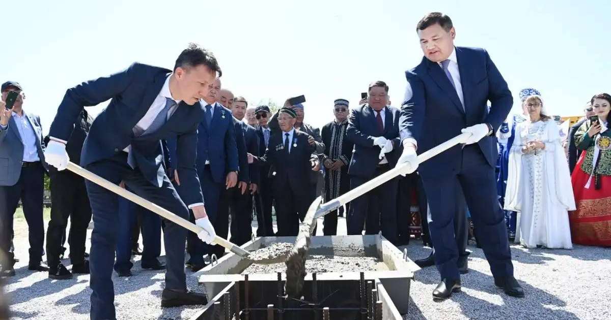 Қызылордада Бірлік мерекесінде “Достық үйі” жаңа ғимаратының іргетасы қаланды