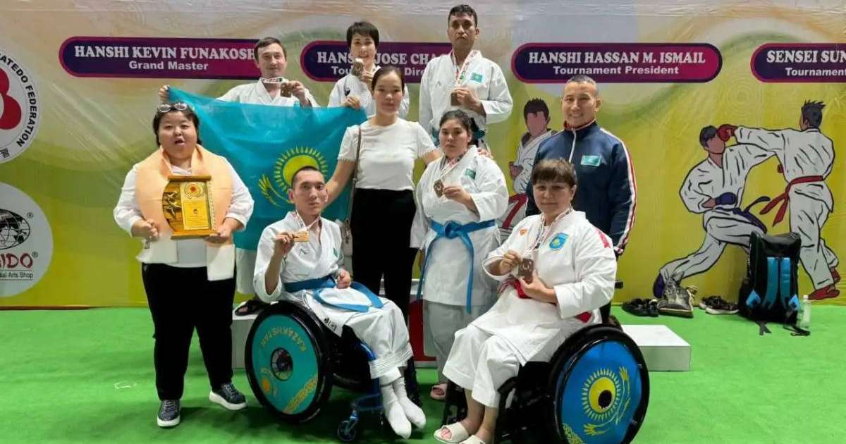 Астаналық 5 паракаратэші әлем чемпионатында үздік атанды
