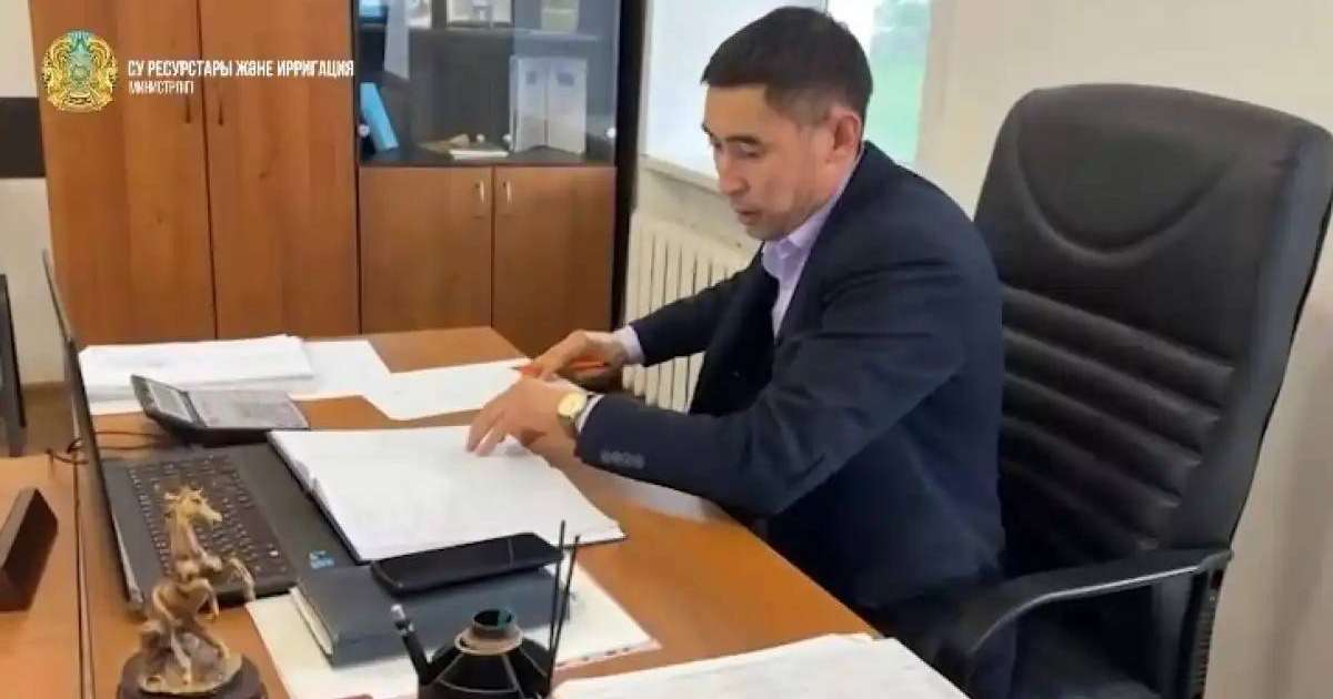 Қайырбек Көшекпаев су шаруашылығы саласында 18 жылдан бері еңбек етіп келеді