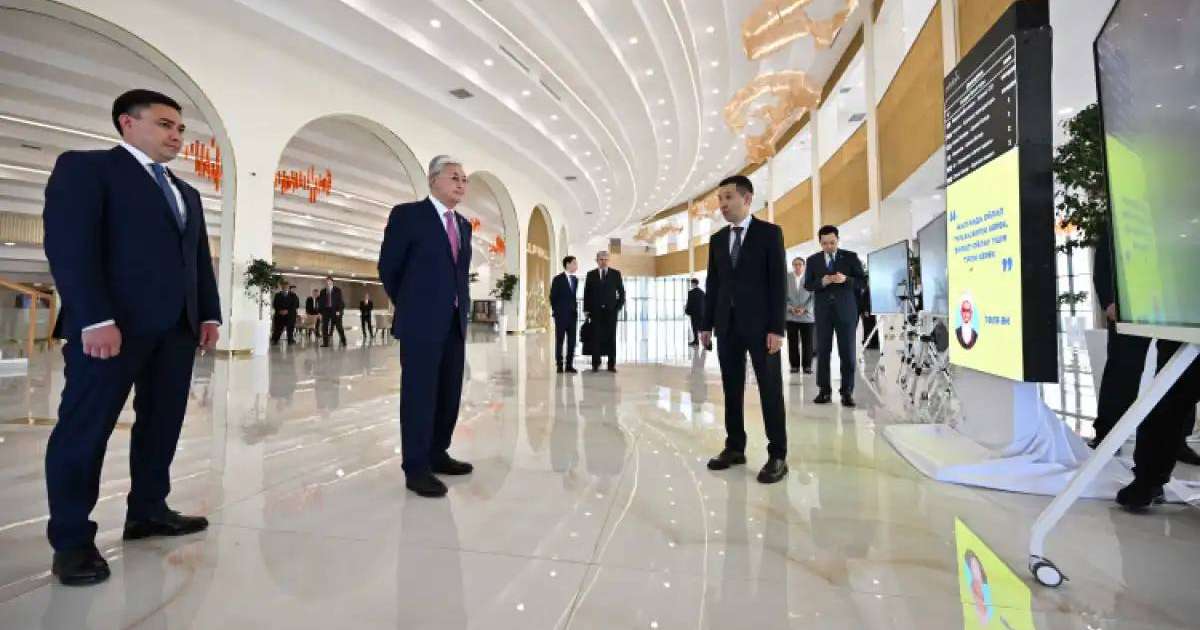 Қасым-Жомарт Тоқаев Tulip Hall көпфункционалды кешеніне барды
