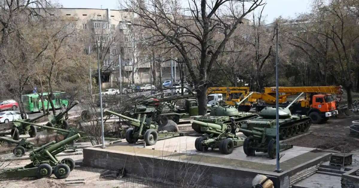 Ашық аспан астында жауынгерлік техника мұражайы ашылады