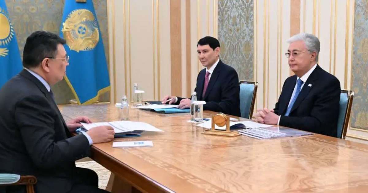 Мемлекет басшысы Қанат Бозымбаевты қабылдады