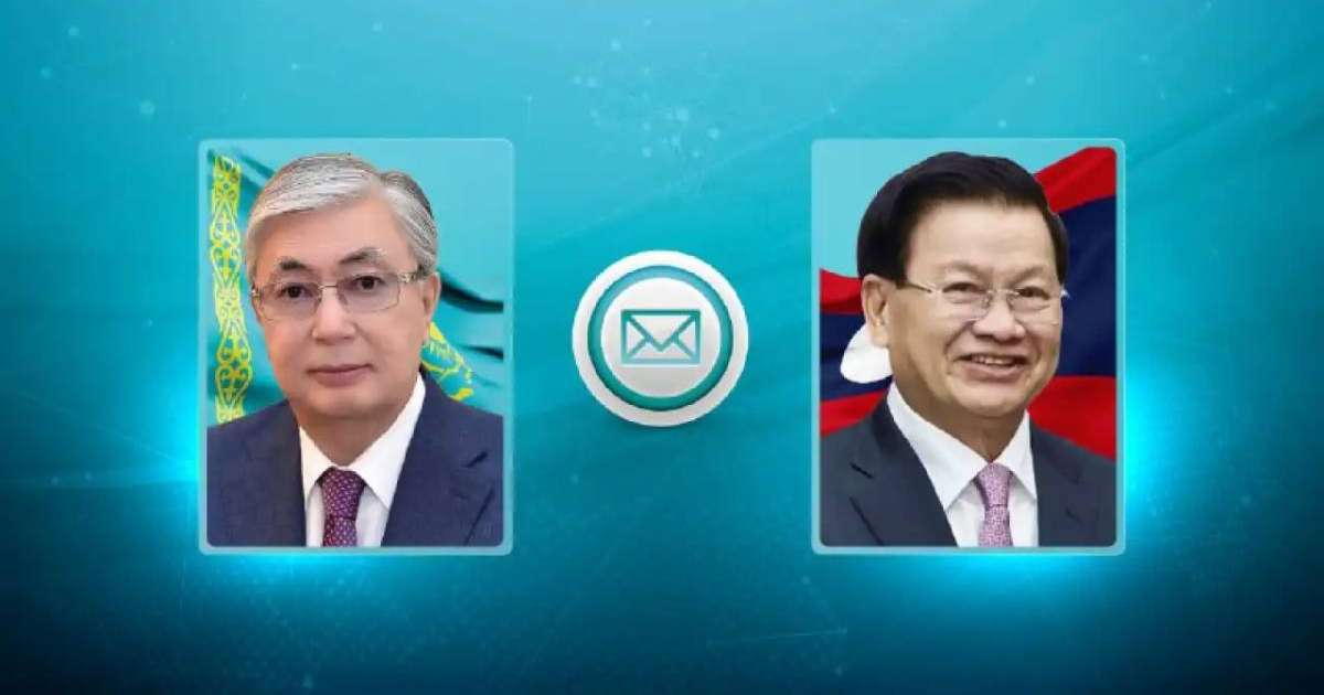 Мемлекет басшысы Лаос Президентіне құттықтау жеделхатын жолдады