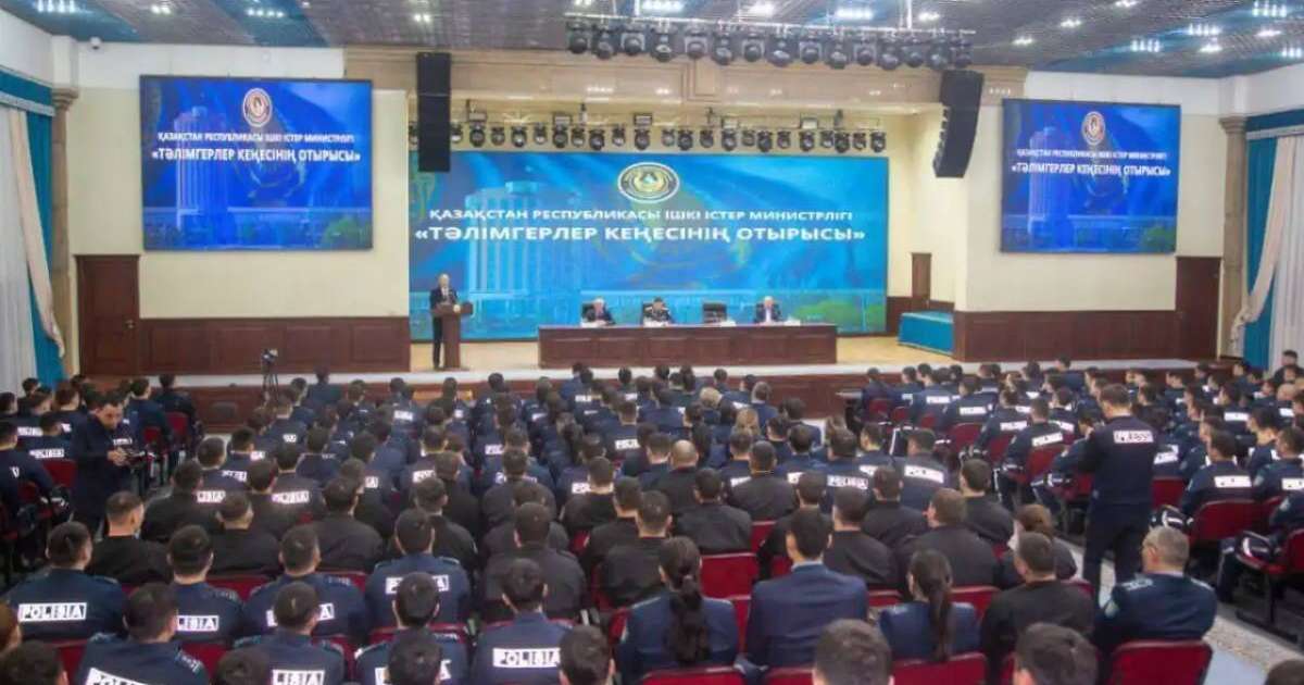 Ішкі істер министрлігінде тәлімгерлер кеңесінің отырысы өтті