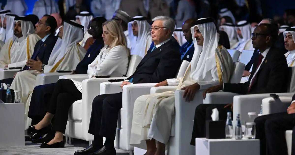 Президент Доха форумының ашылу салтанатына қатысты