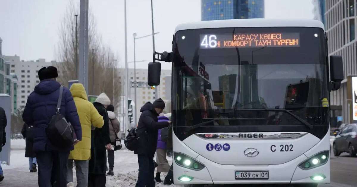 Елордада автобустар кейбір аялдамаларға уақытша тоқтамайды