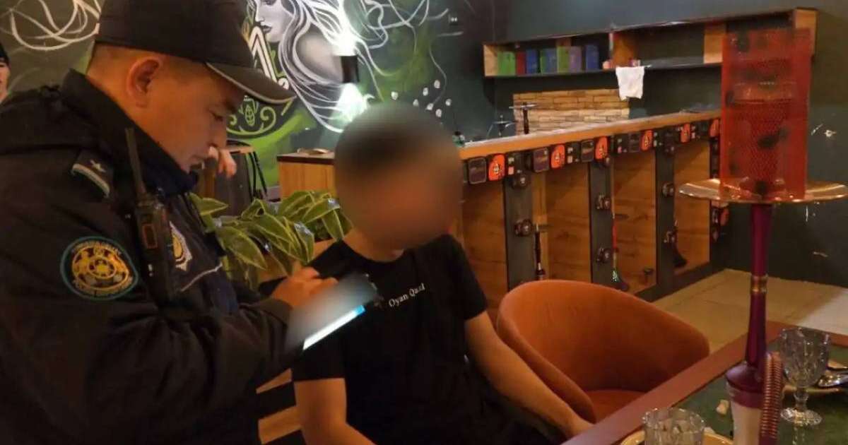 Полиция кальян тұтынған 82 тұрғынға шара қолданды