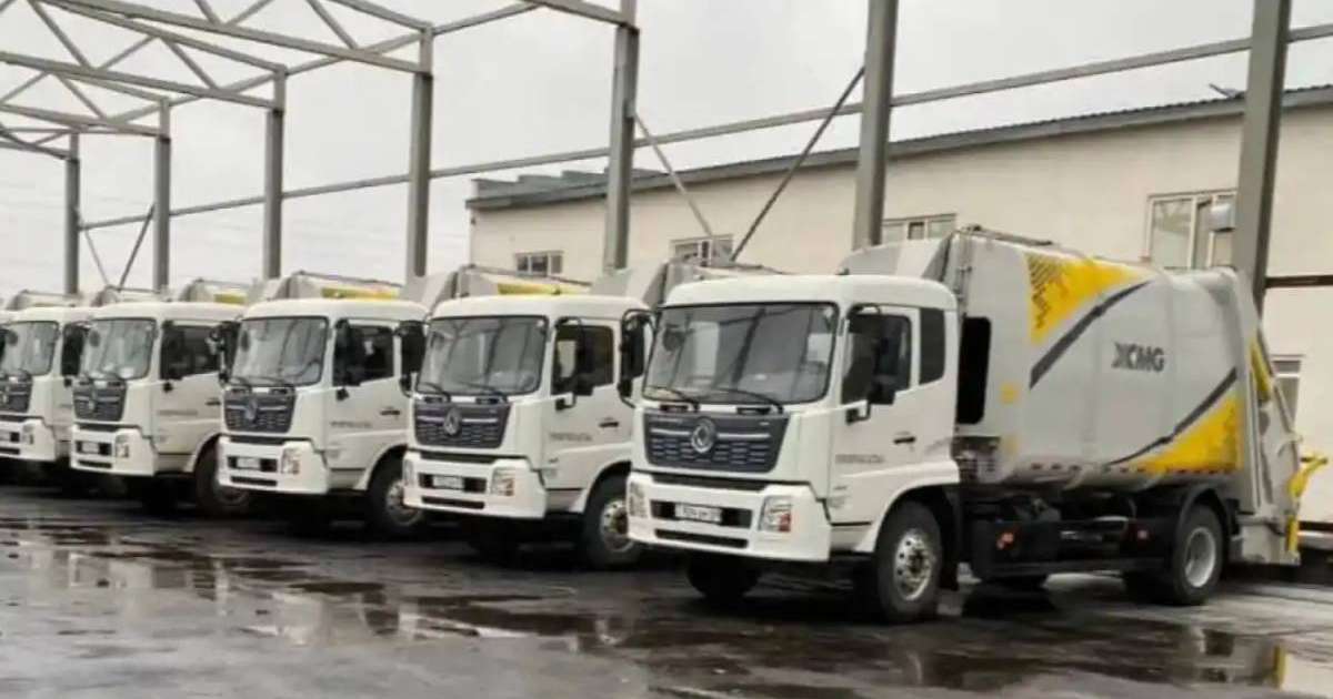 Елордада қоқыс шығаратын 95 арнайы техника сатып алынды