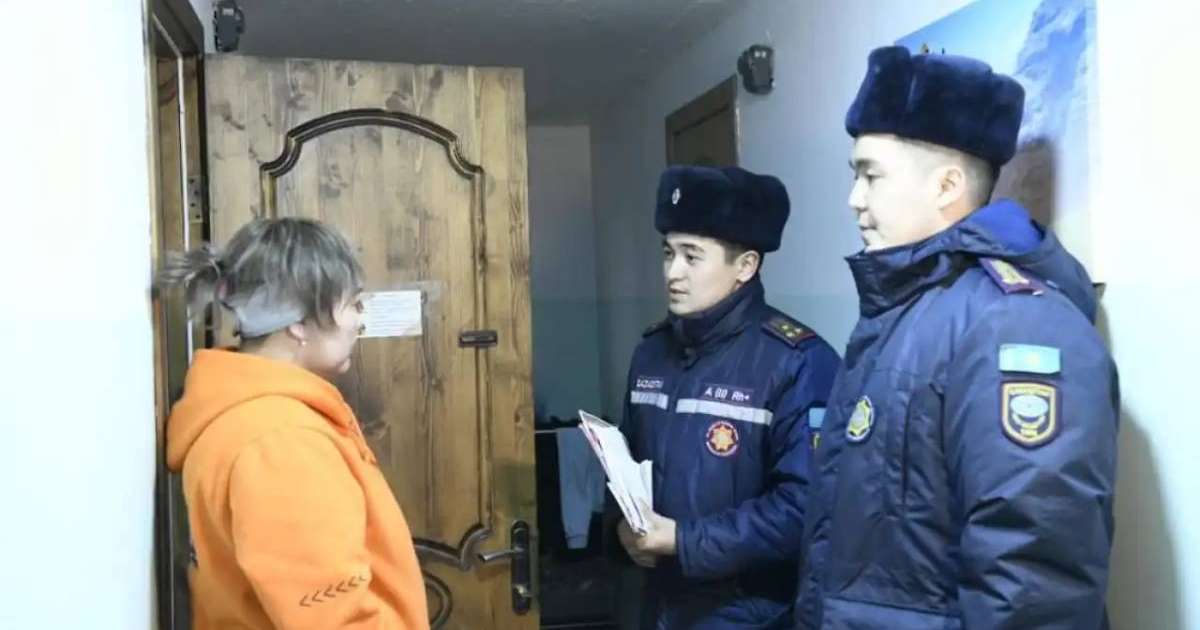 Байқоңыр ауданының жеке үйлерінде өртке қарсы датчиктер орнатылды