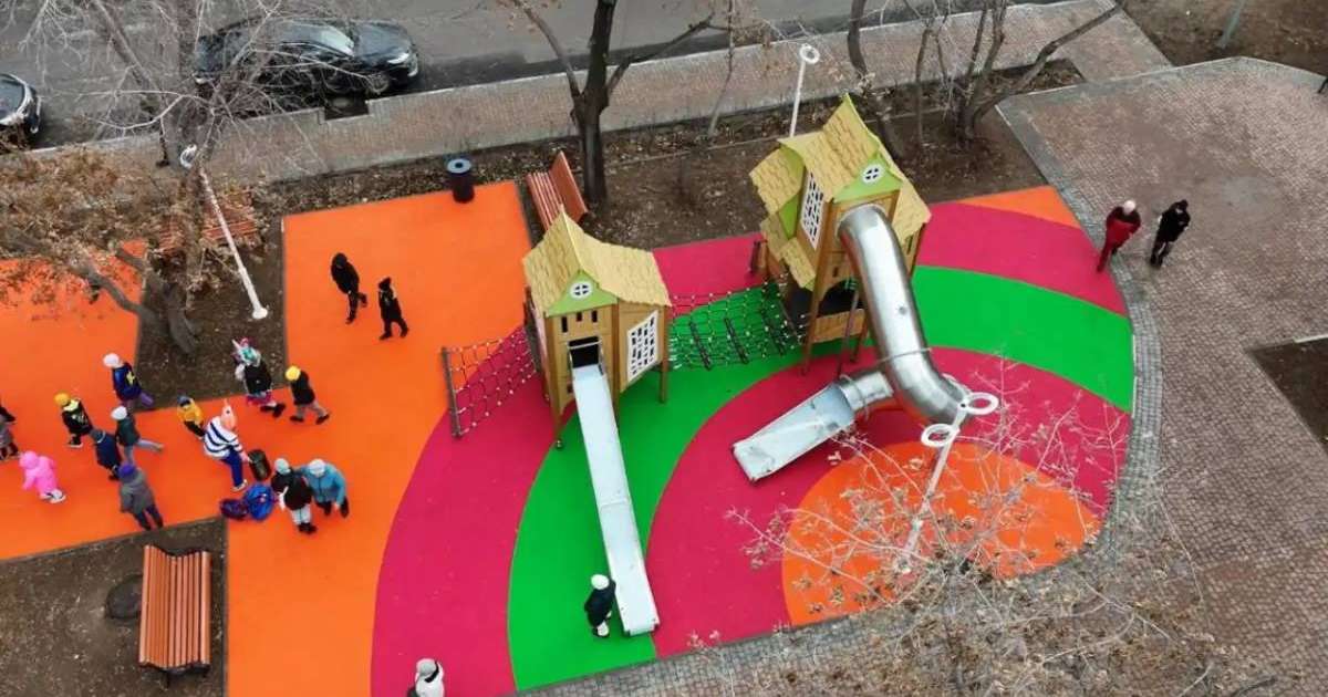 Елордадағы Жеңіс даңғылында жаңа саябақ ашылды