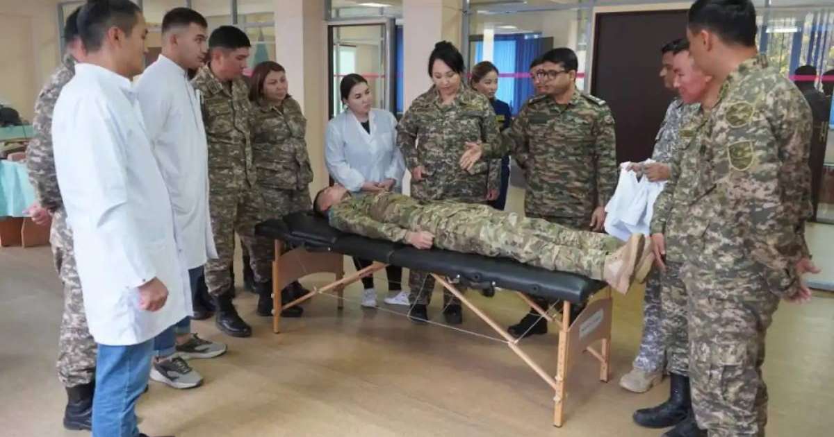 Үндістанның әскери дәрігерлері тактикалық ұрыста жаралыларды күту курсын ұйымдастырды