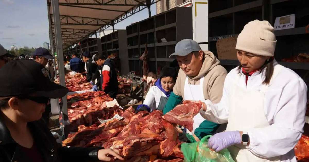 Астанадағы жәрмеңкеде еліміздің үш өңірі өз өнімдерін ұсынады