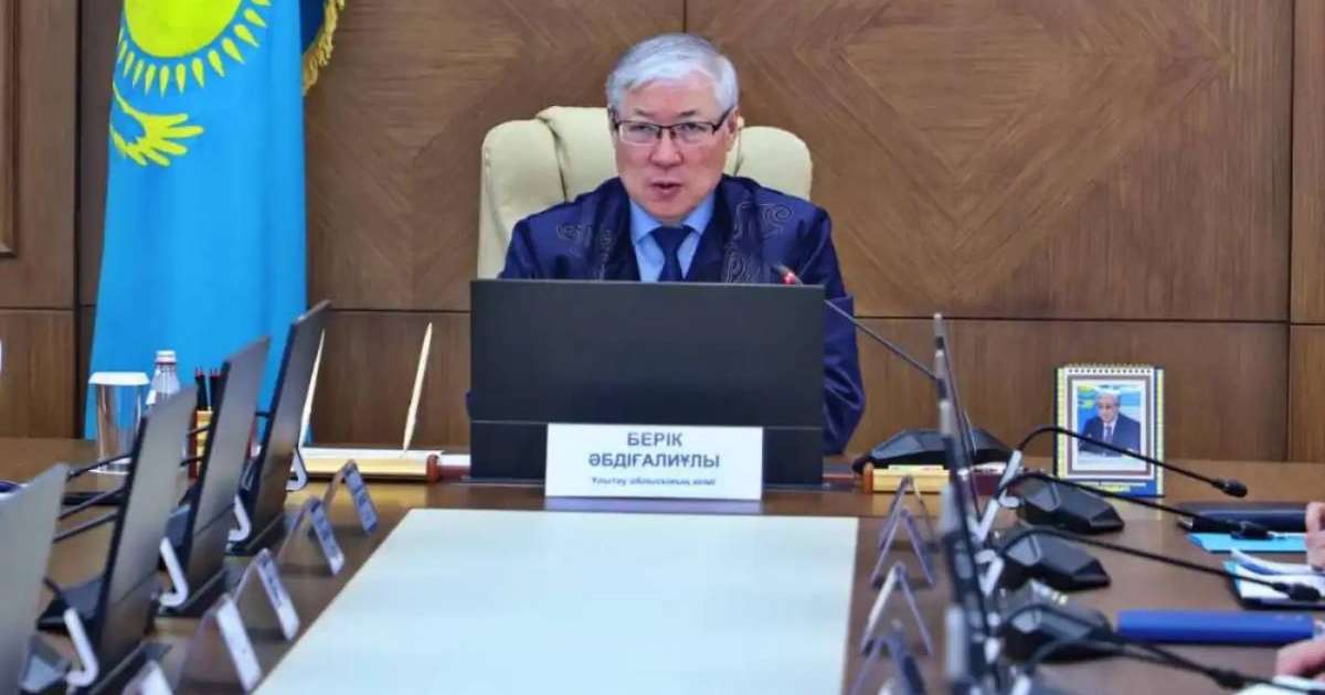 Берік Әбдіғалиұлы Ұлытау облысының әкімі қызметінен кетті