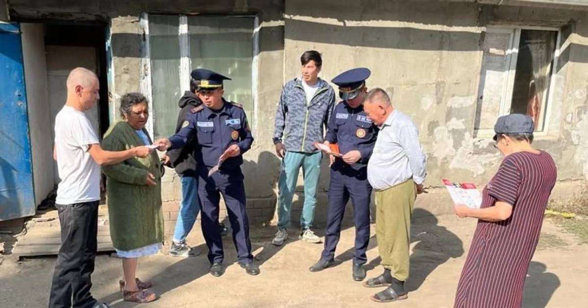 Елімізде тұрғын үй секторында өрт қауіпсіздігі айлығы басталды