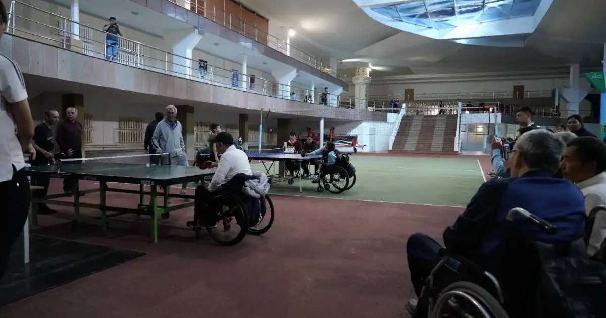 Елордада пара үстел теннисінен қалалық турнир өтіп жатыр