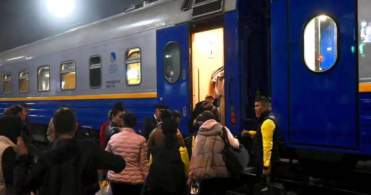 Алматы мен Мәскеу арасында тікелей теміржол қатынасы ашылды