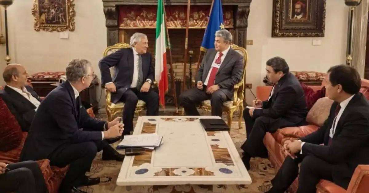 Colman Domingo and Jude Law at amfAR’s Venice Gala