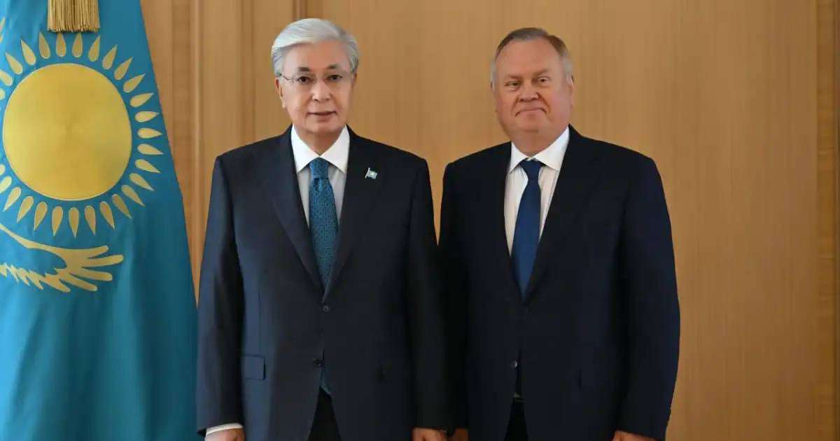 Президент ВТБ банкінің басқарма төрағасын қабылдады