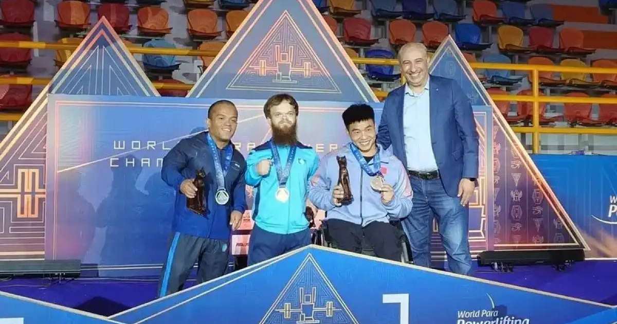 Қазақстандық параспортшы әлемнің үш дүркін чемпионы атанды