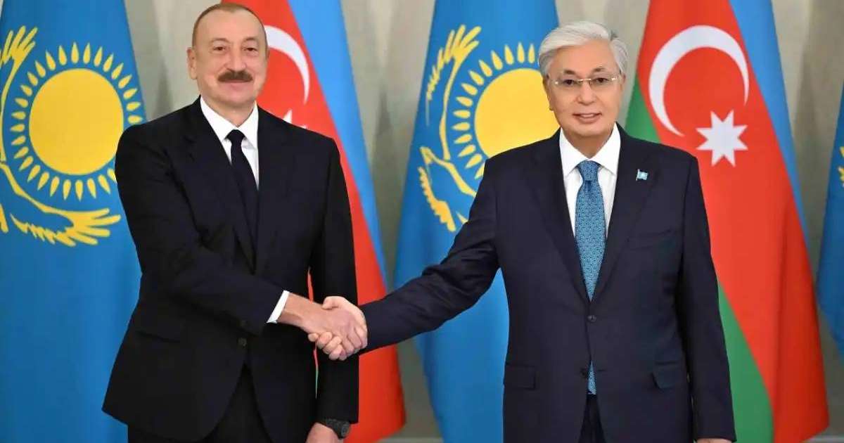 Мемлекет басшысы Әзербайжан Президентімен келіссөз жүргізді