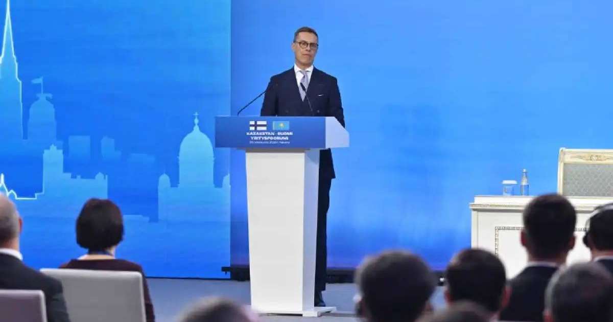 Екі ел бизнес құрылымдарының арасында өзара сенім бар – Стубб