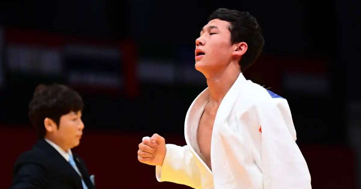 Дзюдошы Еркен Бекәлі жасөспірімдер арасындағы Азия ойындарының алтын жүлдегері атанды