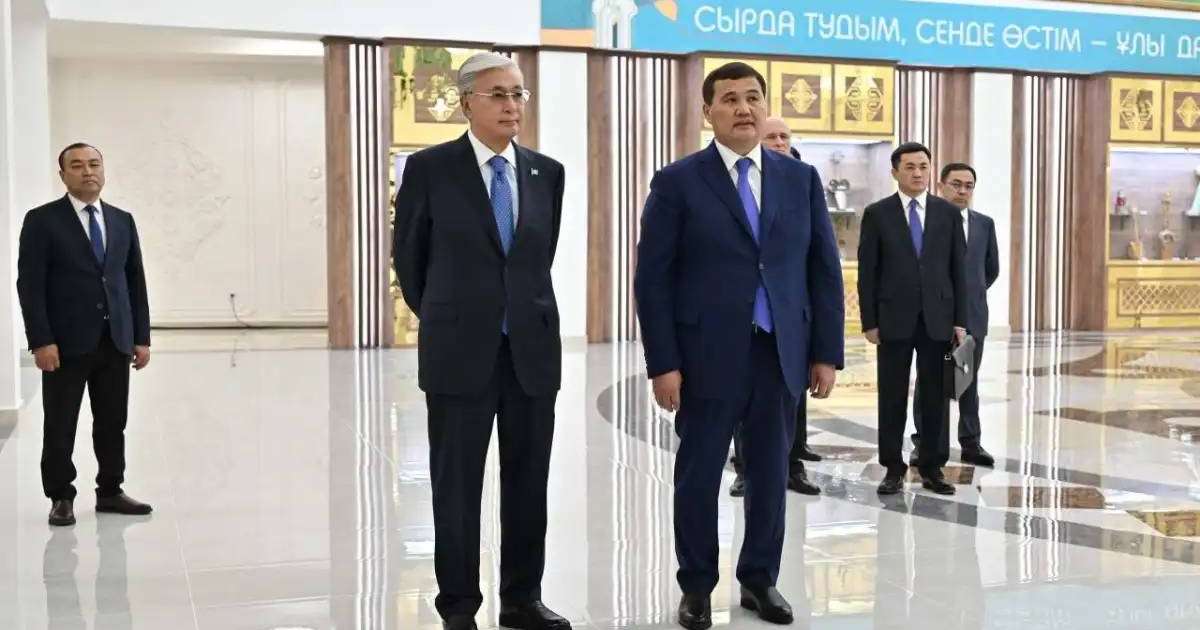 Нұрлыбек Нәлібаев Президентке өңірдің дамуы жөнінде есеп берді