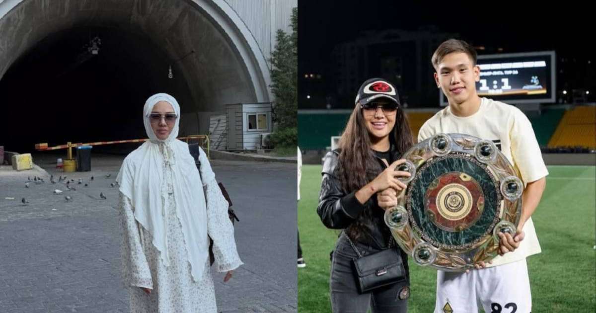 «Қайрат» қақпашысы Шерхан Қалмырзаның анасы қажылыққа барды