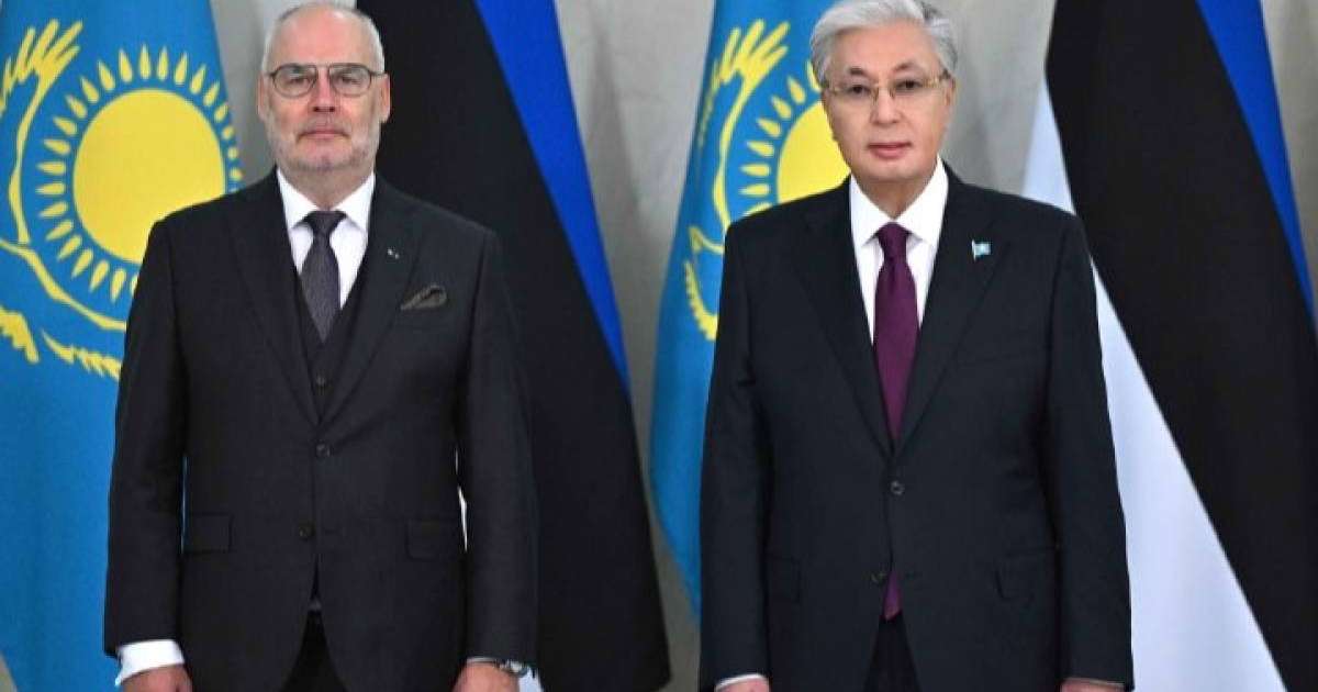 Қазақстан мен Эстония президенттері келіссөз жүргізді