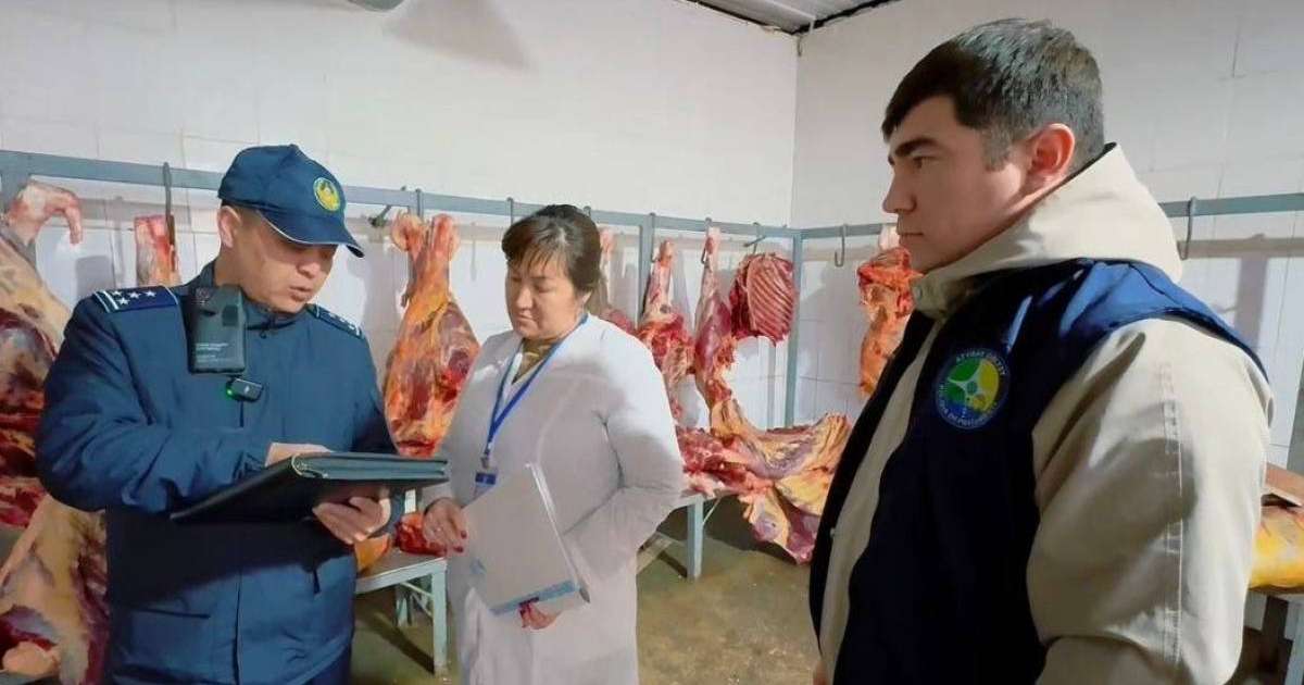 Атырауда мал ұрлығына қарсы шара басталды: базар тексеріліп жатыр