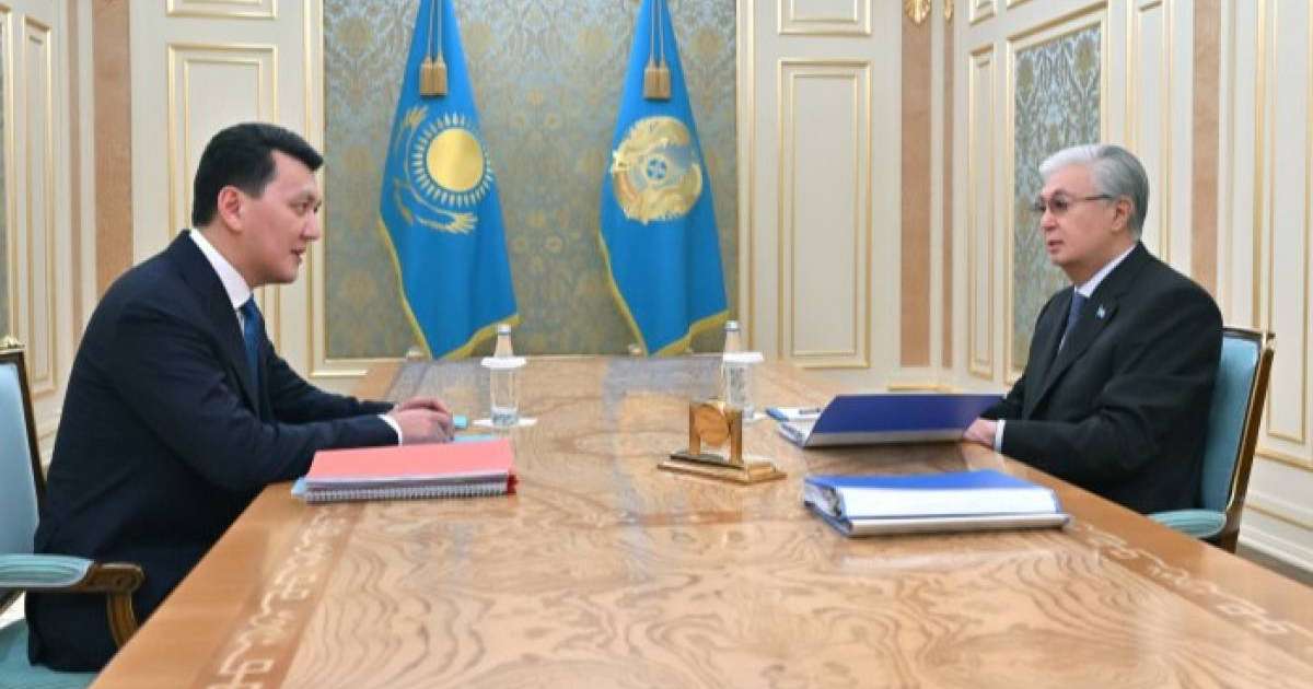 Мемлекет басшысы Ерлан Қаринді қабылдады