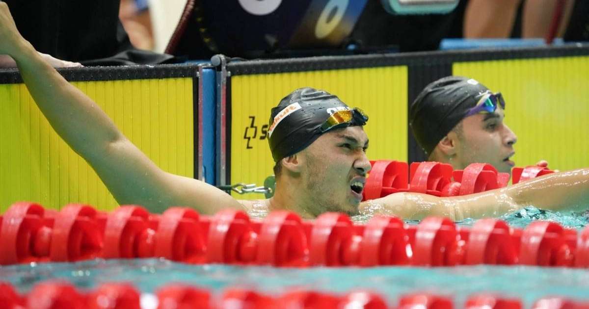 Ғалымжан Балабек суда жүзуден Қазақстан рекордын жаңартты