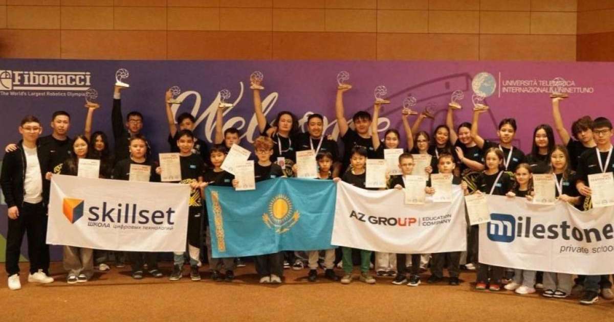 Астаналық оқушылар Италияда өткен халықаралық олимпиадада рекорд орнатты