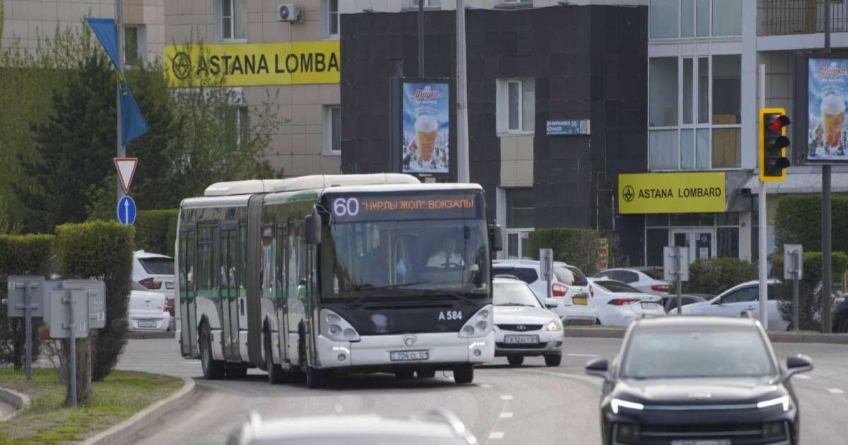 Елордада екі автобустың қозғалыс бағыты өзгерді