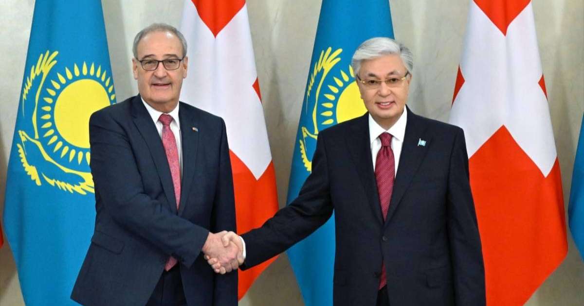 Тоқаев Швейцария вице-президентімен келіссөз жүргізді