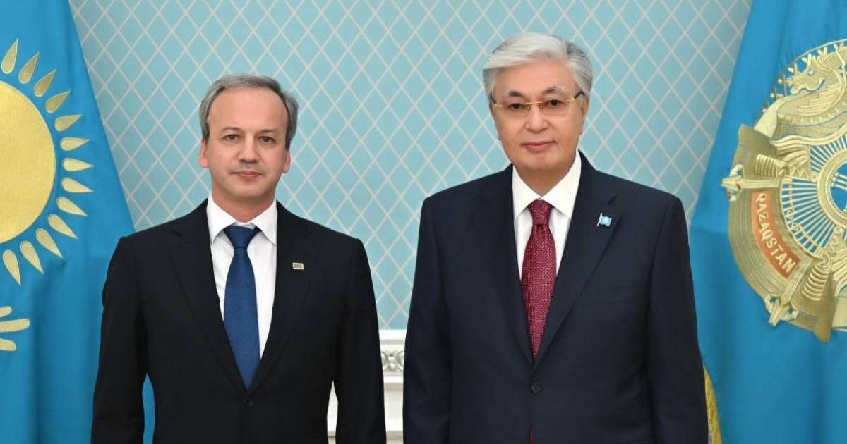 Қасым-Жомарт Тоқаев Халықаралық шахмат федерациясының (FIDE) президенті Аркадий Дворковичті қабылдады