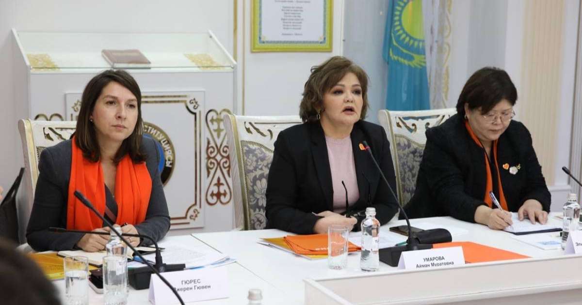 Астанада «16 күн зорлық-зомбылықсыз» акциясы аясында дөңгелек үстел өтті