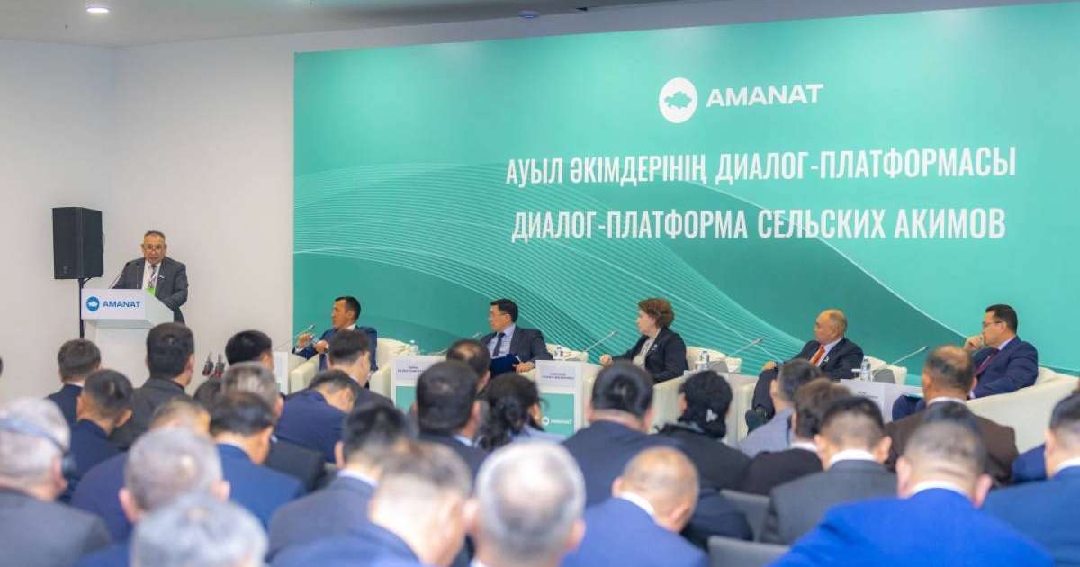 Астанада ауылдық әкімдердің диалог-платформасы аясында панельдік сессиялар өтті