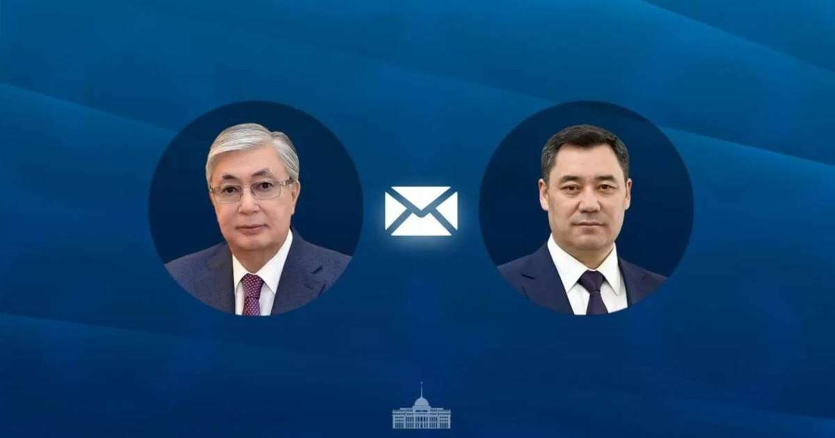 Қасым-Жомарт Тоқаев Қырғызстан Президентін құттықтады