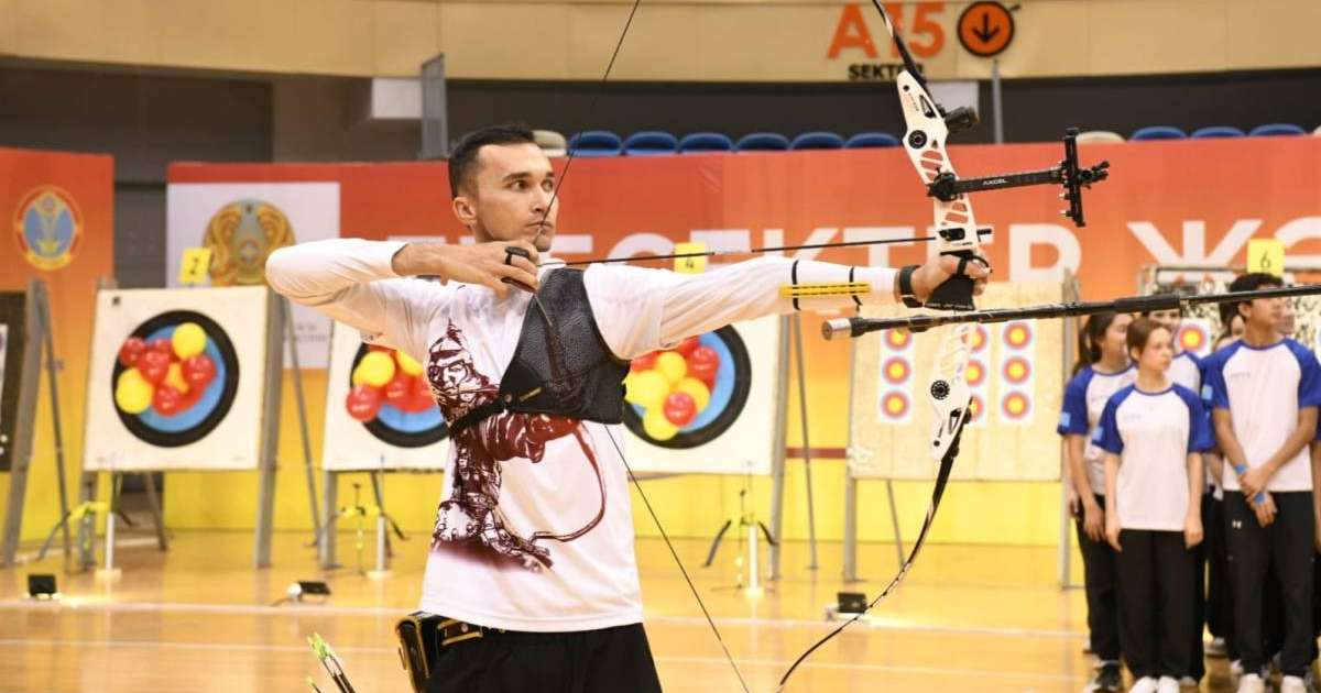 Астанада алғаш рет садақ атудан ел чемпионаты өтіп жатыр