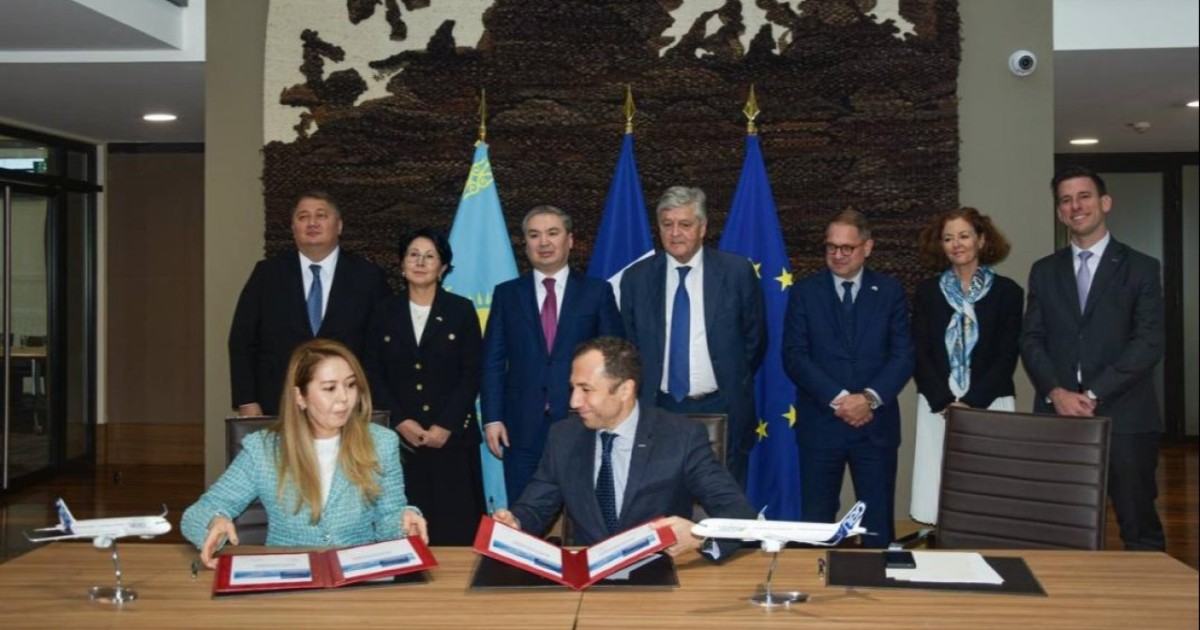 Қазақстан мен Airbus компаниясы A320neo әуе кемелерін жеткізу туралы келісімге келді