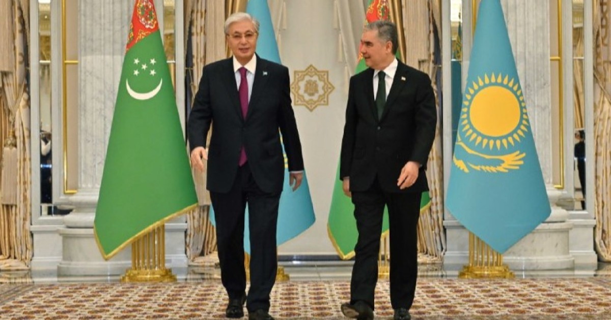 Президент Түрікменстанның астанасы Ашхабад қаласына барды