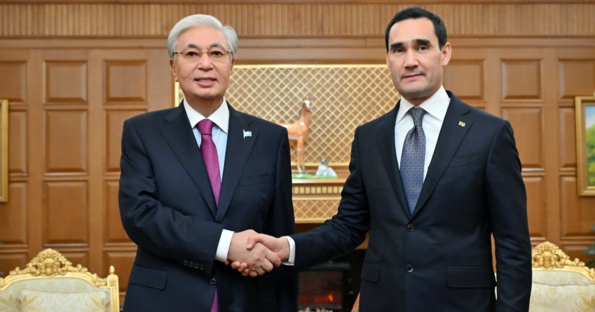 Мемлекет басшысы Түрікменстан Президентімен кездесу өткізді