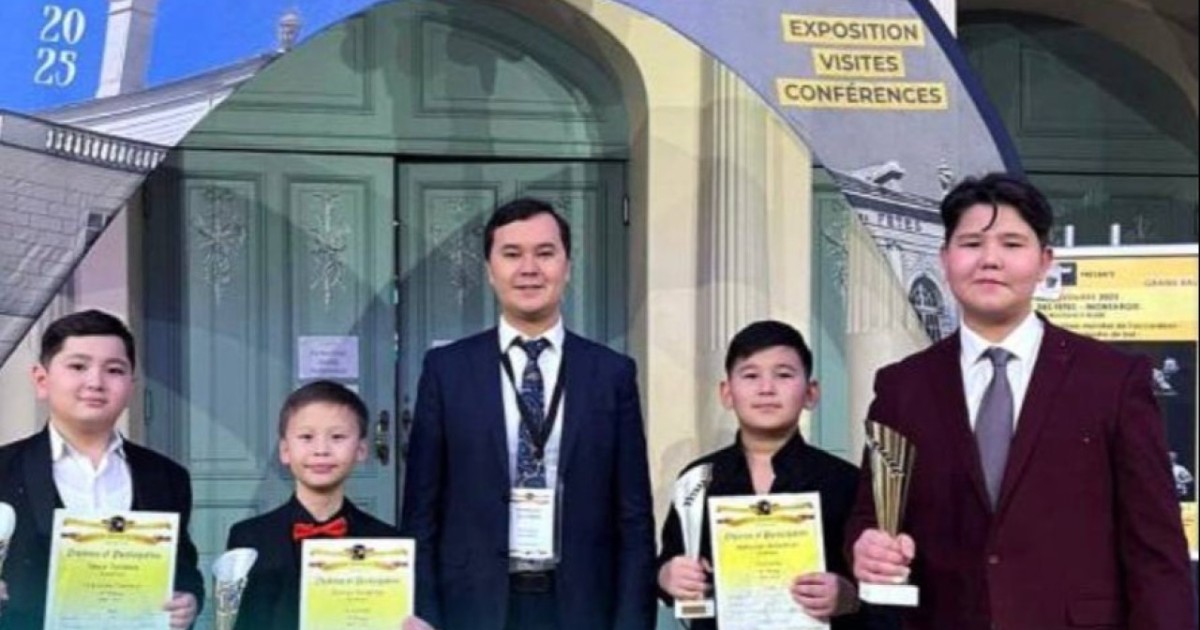 Қазақстандық оқушылар Францияда өткен аккордеоншылардың әлем чемпионатында сәтті өнер көрсетті