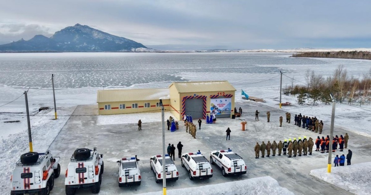 Бурабай курортында суда құтқару станциясы пайдалануға берілді