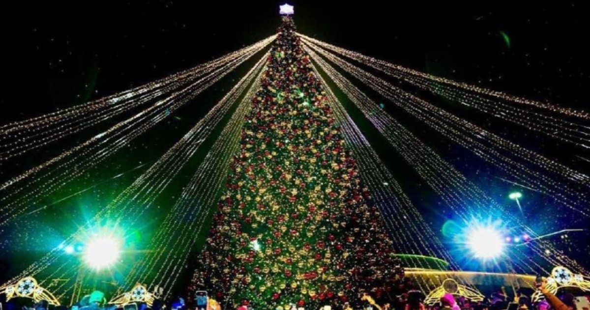 «Ертегі Fest»: Астанада 40-тан астам жаңа жылдық шыршаның шамы бір уақытта жағылады