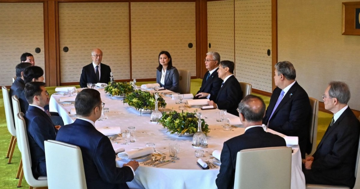 Тоқаевтың құрметіне Император Нарухитоның атынан ресми қабылдау өтті