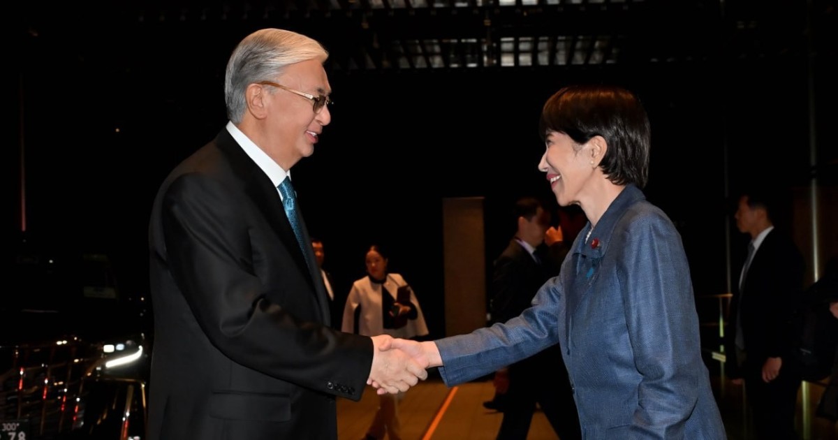 Жапония Премьер-министрі Тоқаевты салтанатты түрде қарсы алды